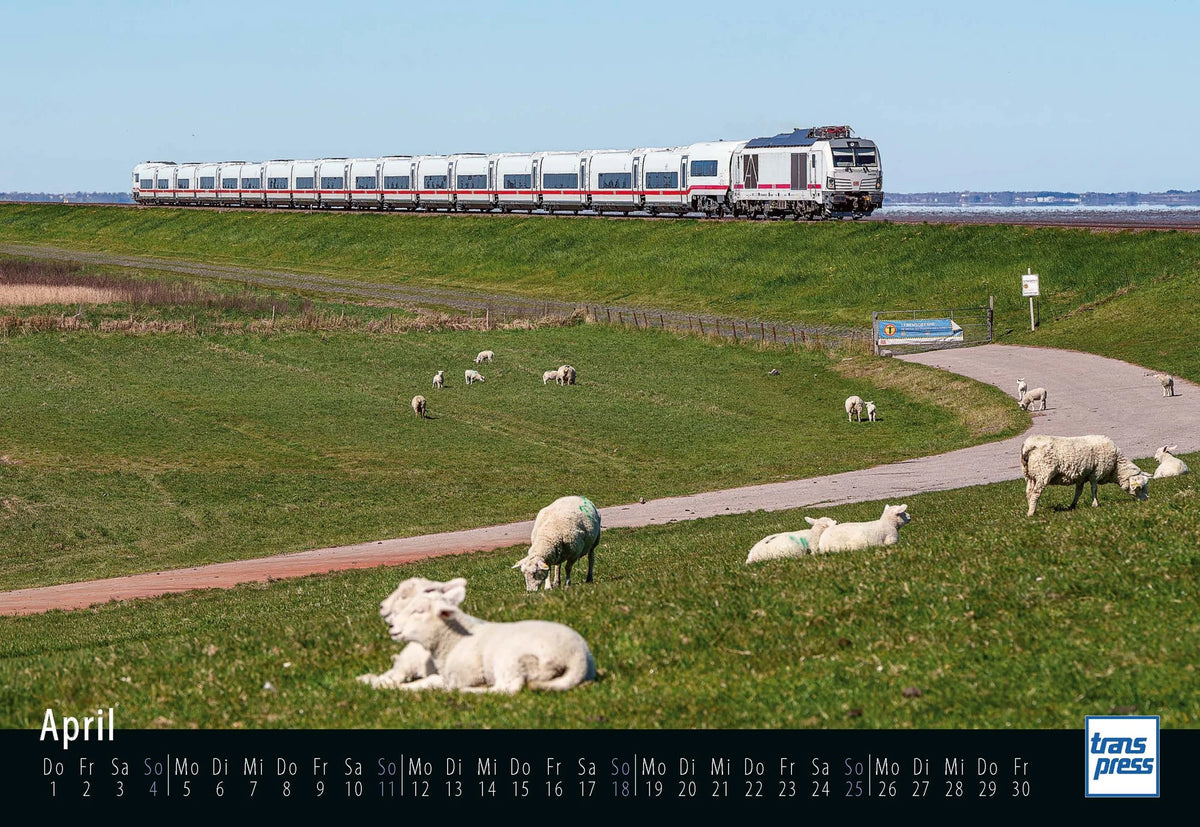 Faszination Eisenbahn Kalender 2027 – Ansicht