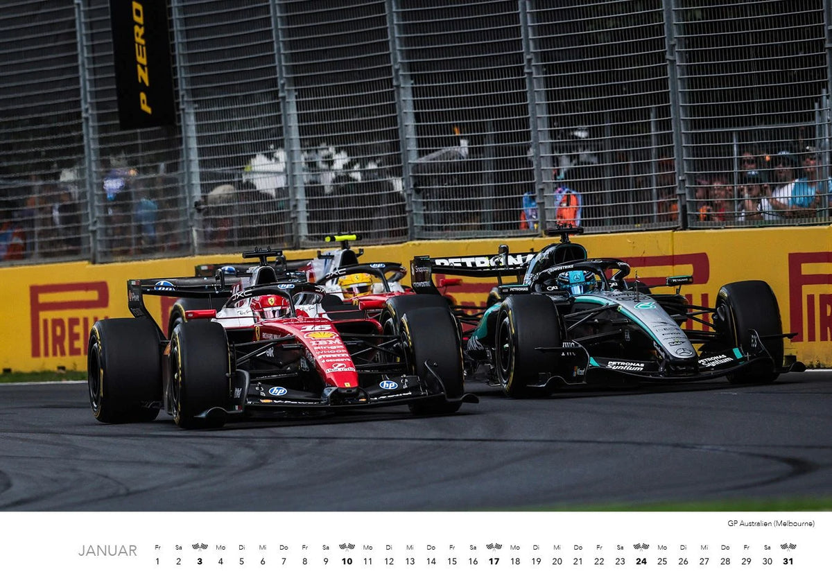 Faszination Formel 1 Kalender 2027 – Ansicht