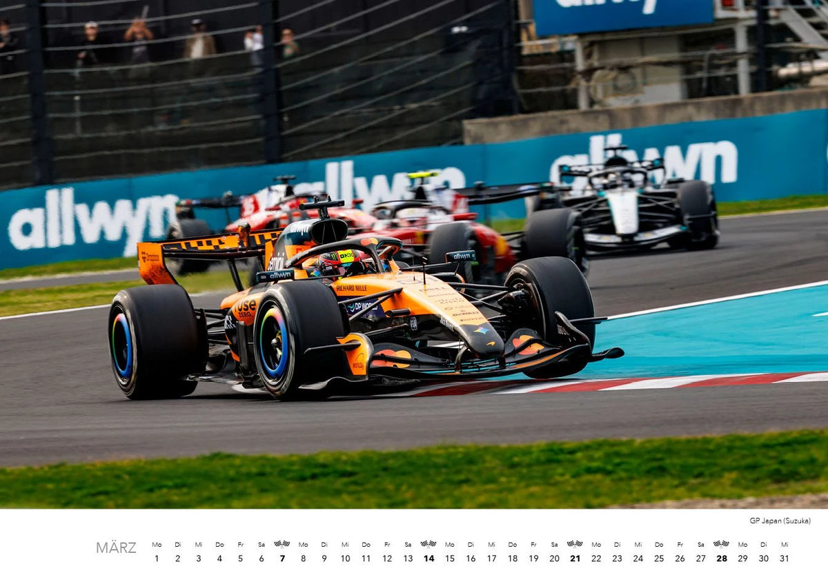 Faszination Formel 1 Kalender 2027 – Ansicht