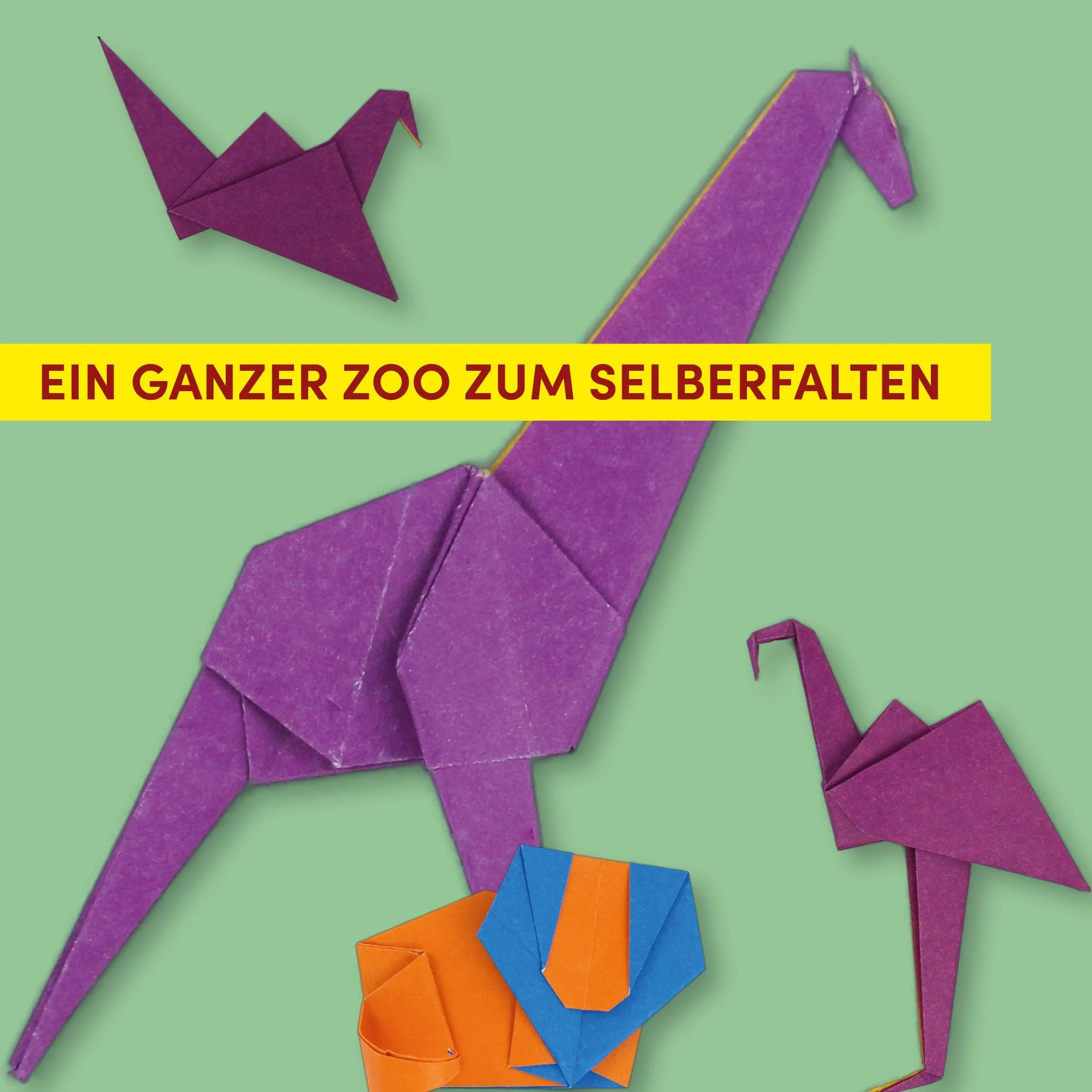 Detailansicht: Faszinierende Origami-Tierparade (Taschenbuch)