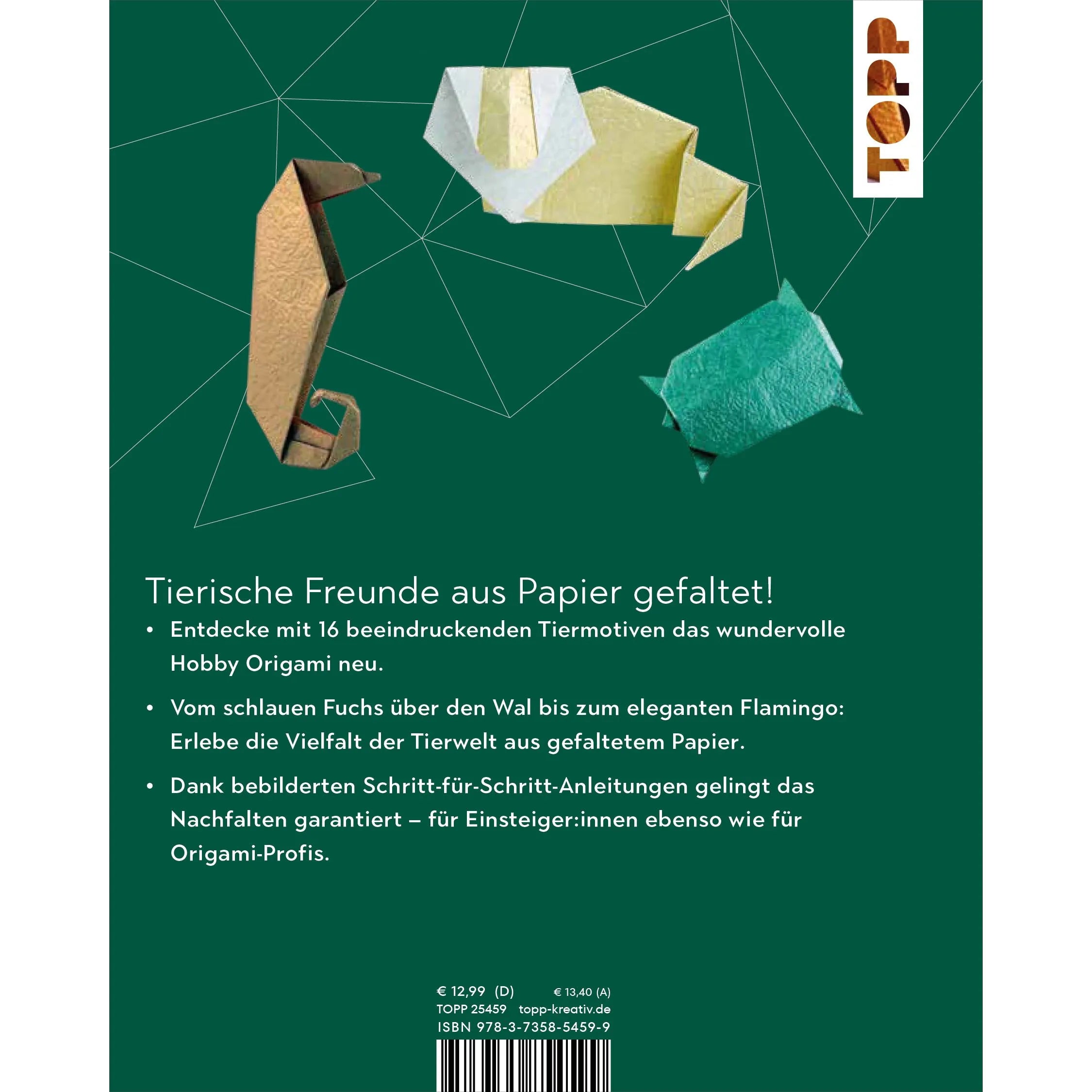 Detailansicht: Faszinierende Origami-Tierparade (Taschenbuch)