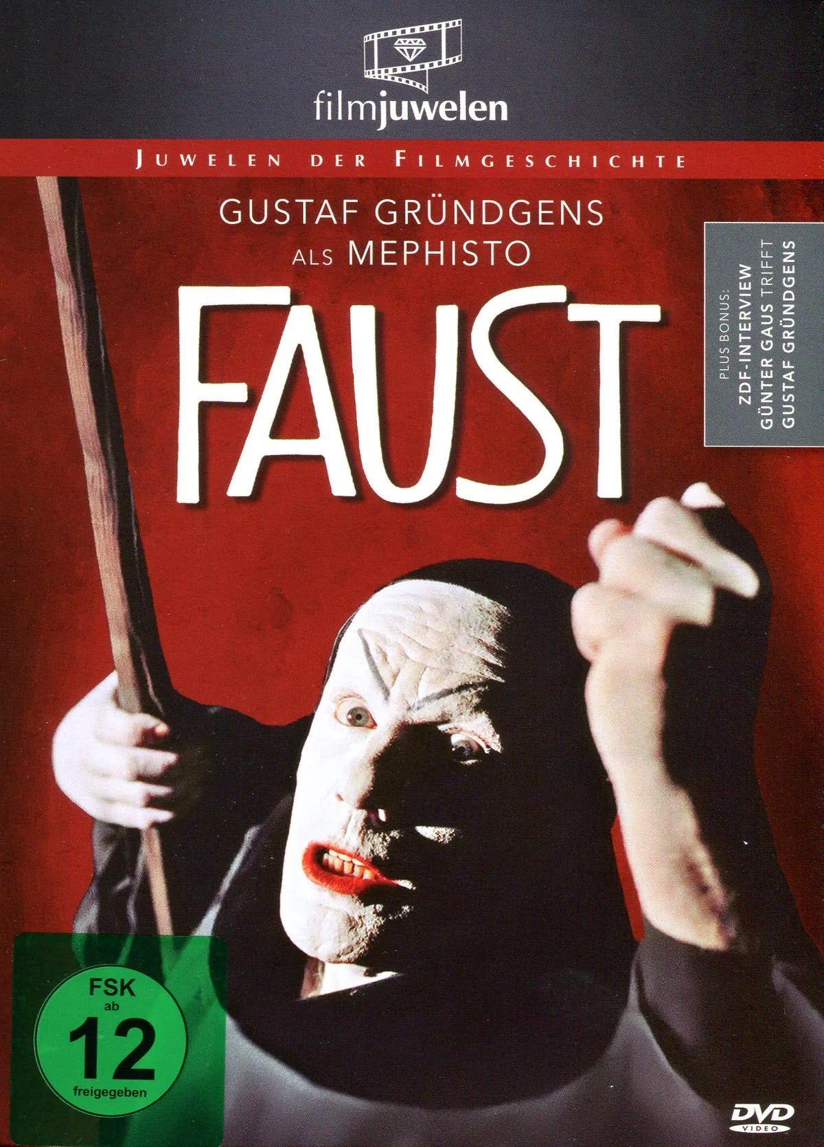 Faust - Gustaf Gründgens - filmjuwelen - DVD