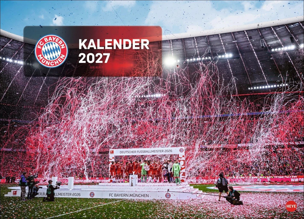 Wandkalender: FC Bayern München Edition Kalender 2027