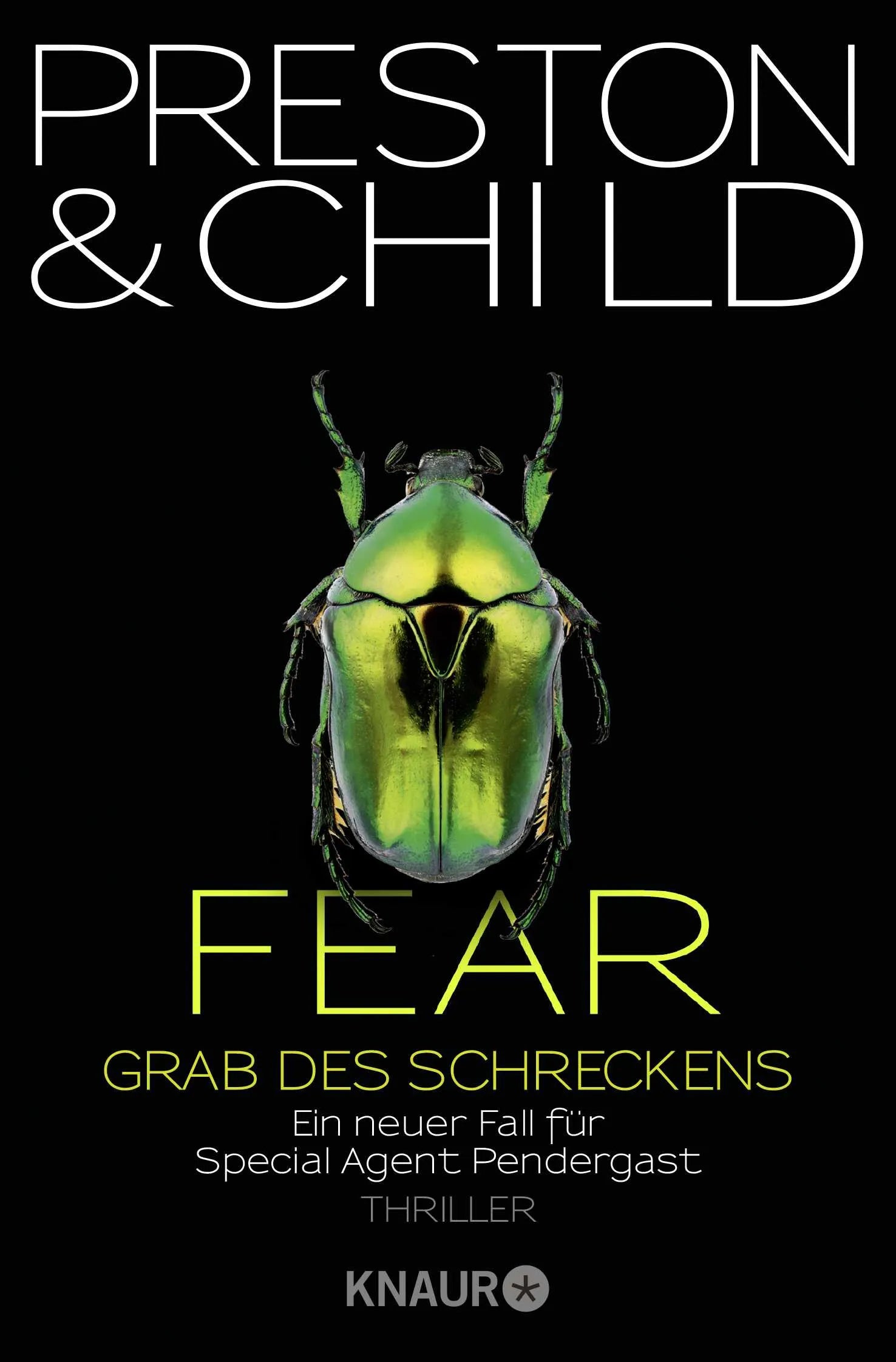 Buchcover von 'Fear - Grab des Schreckens' - Taschenbuch von Douglas Preston