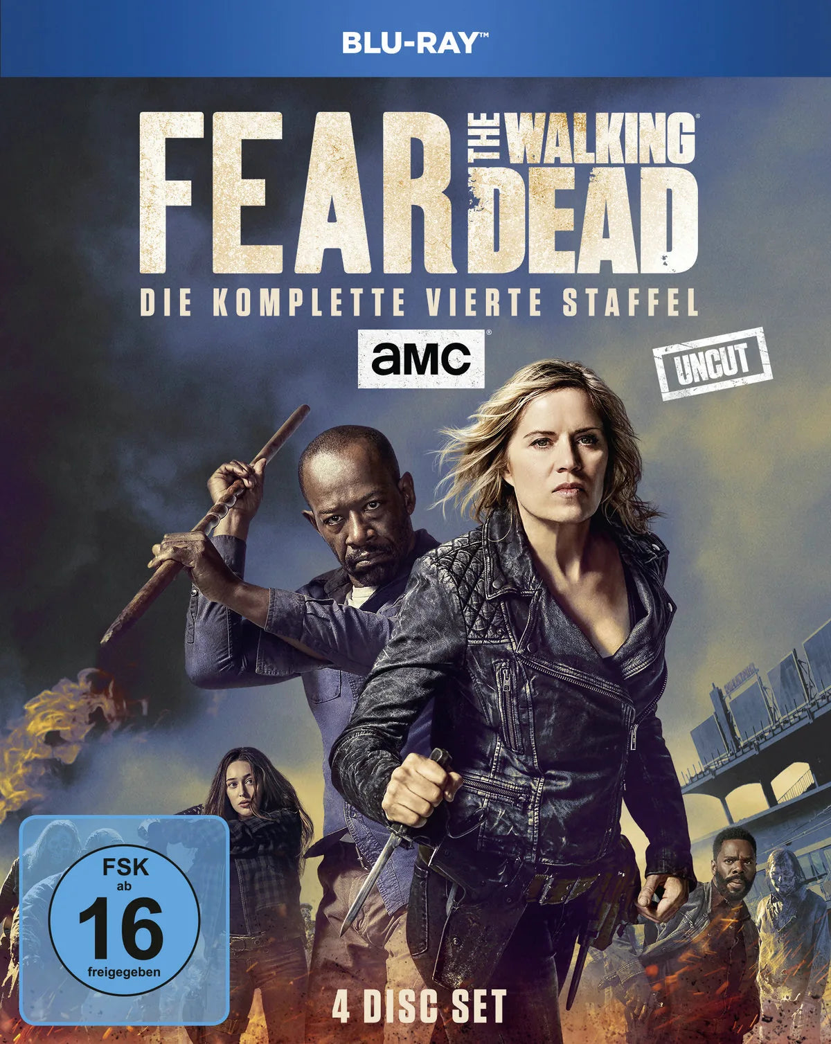Fear the Walking Dead - Staffel 4 - Uncut [4 BRs - Blu-ray Disc