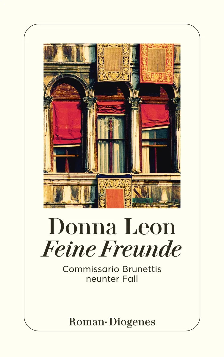 Buchcover von 'Feine Freunde' - Taschenbuch von Donna Leon