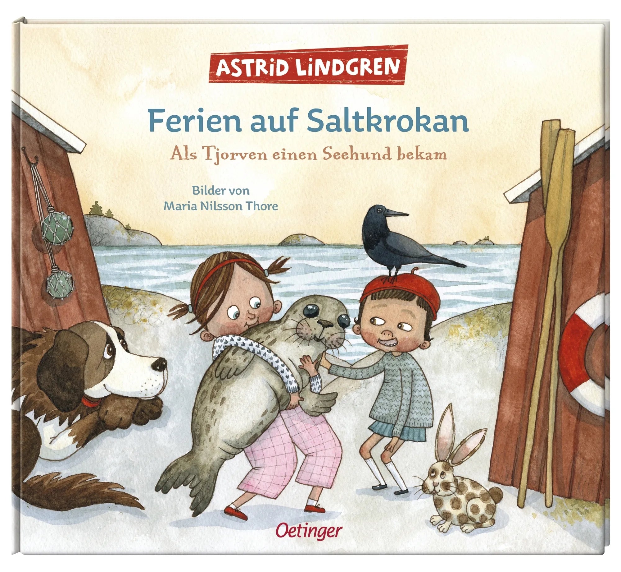 Produktansicht: Ferien auf Saltkrokan. Als Tjorven einen Seehund bekam (Gebundene Ausgabe)