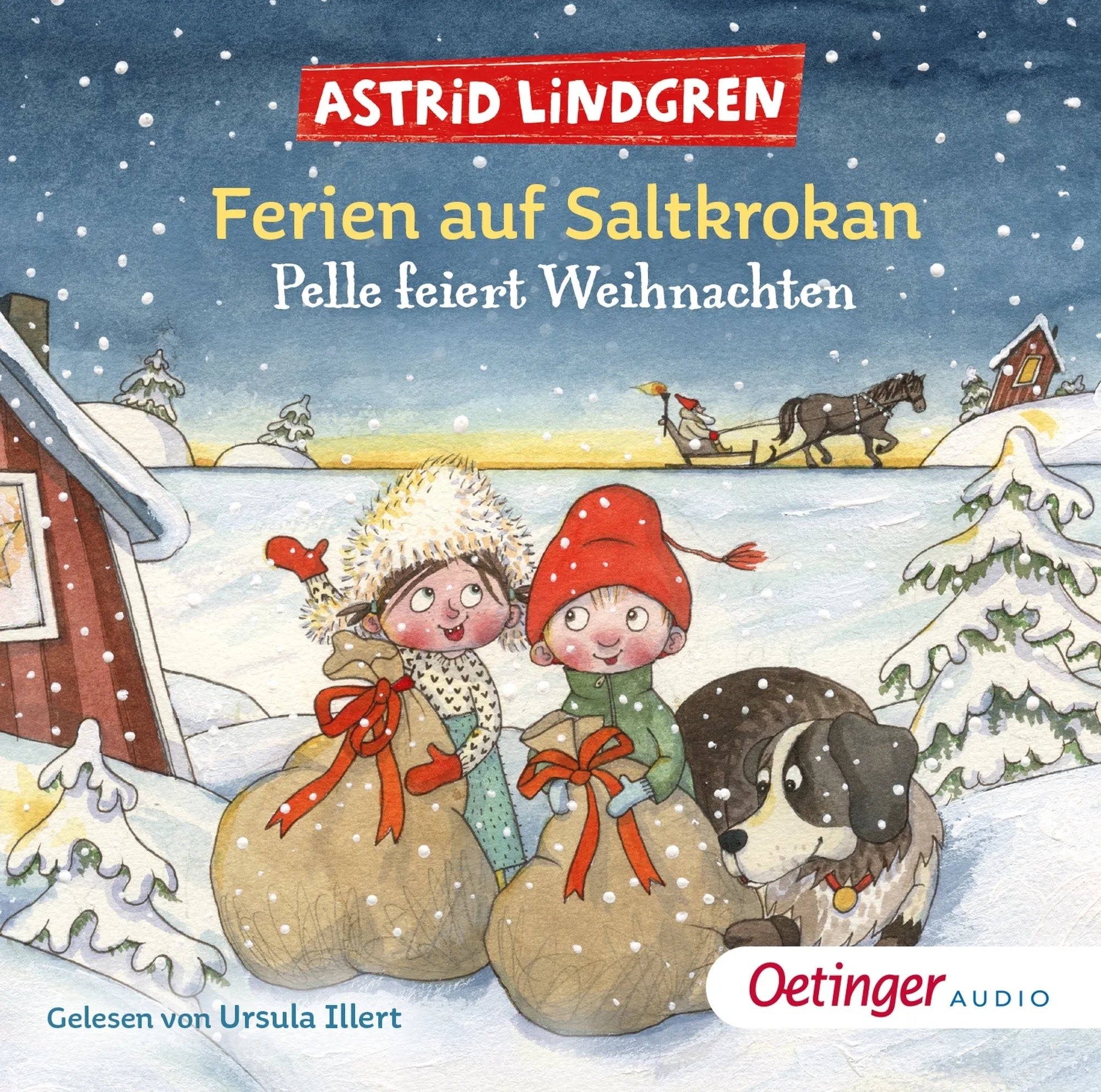 Buchcover von 'Ferien auf Saltkrokan. Pelle feiert Weihnachten' - Hörbuch (CD) von Astrid Lindgren