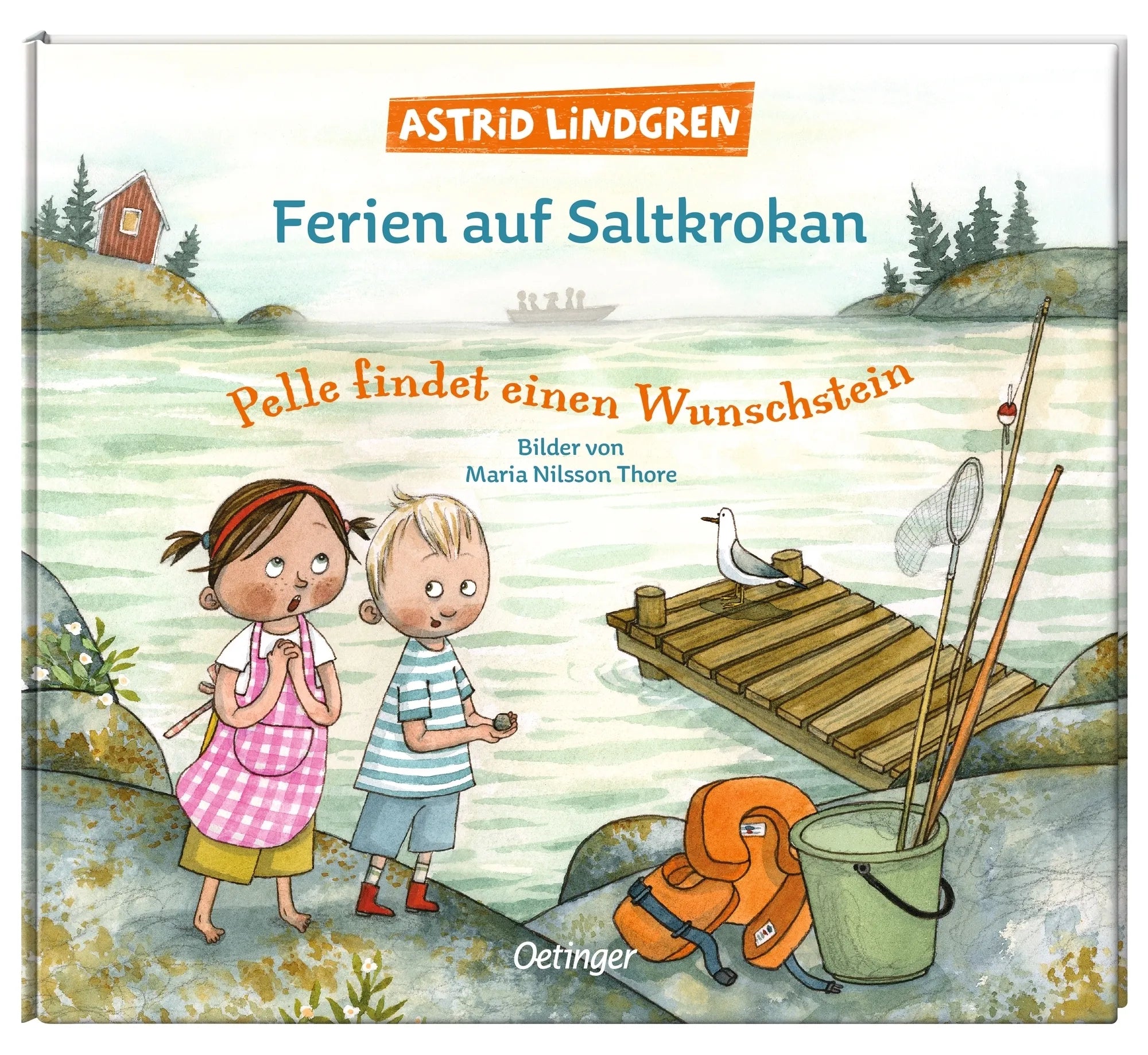 Produktansicht: Ferien auf Saltkrokan. Pelle findet einen Wunschstein (Gebundene Ausgabe)