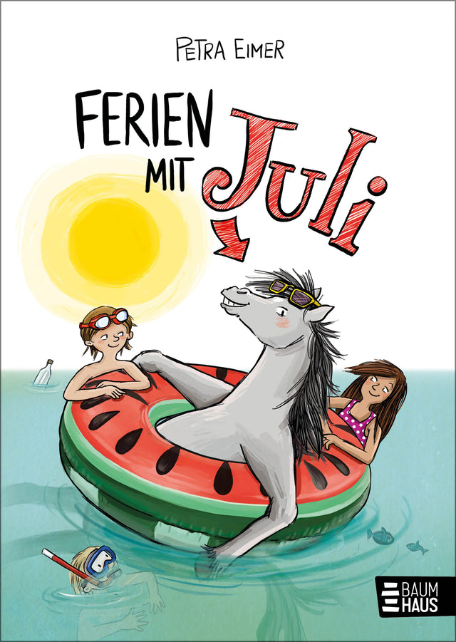 Buchcover von 'Ferien mit Juli' - Gebundene Ausgabe von Petra Eimer