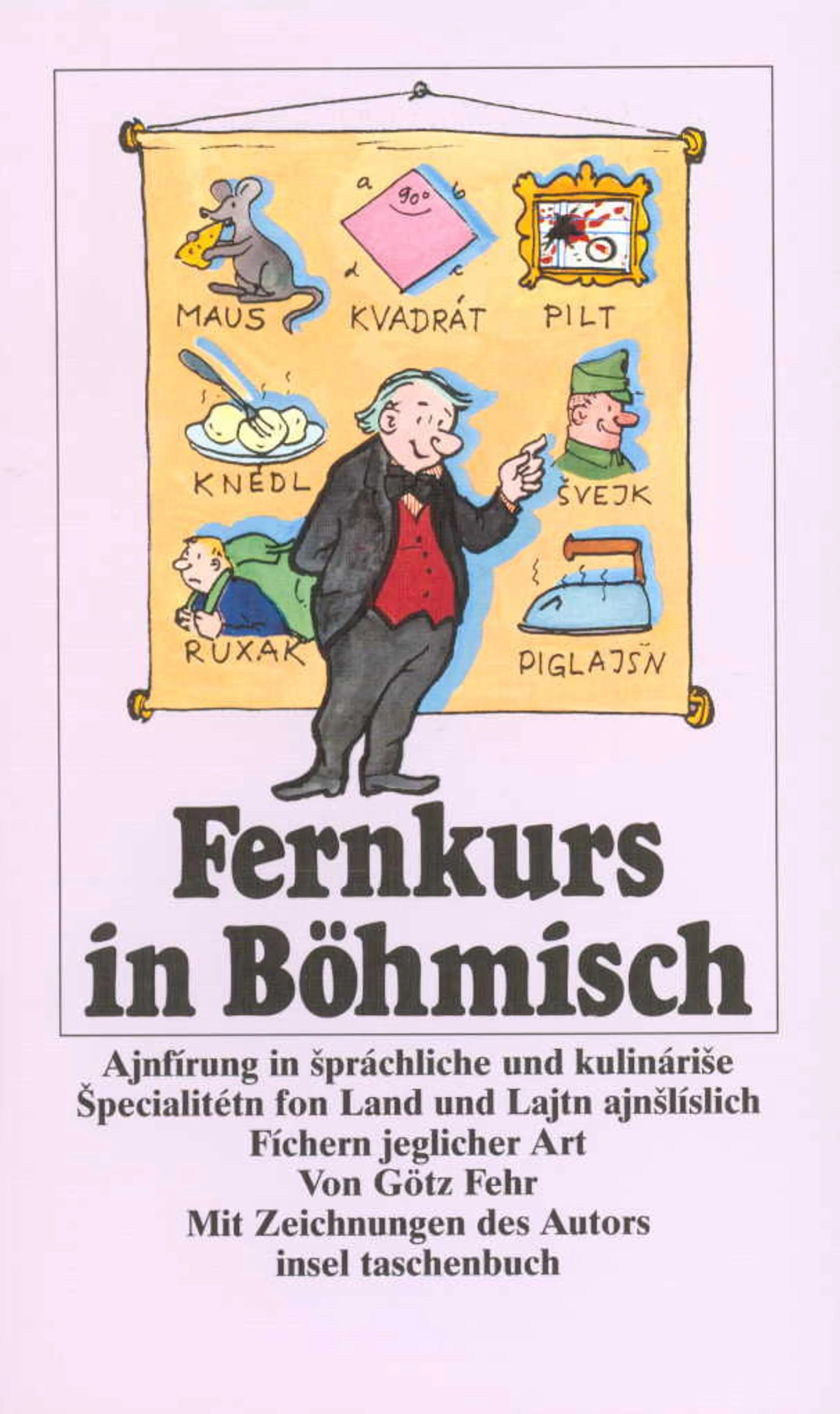Buchcover von 'Fernkurs in Böhmisch' - Taschenbuch von Götz Fehr