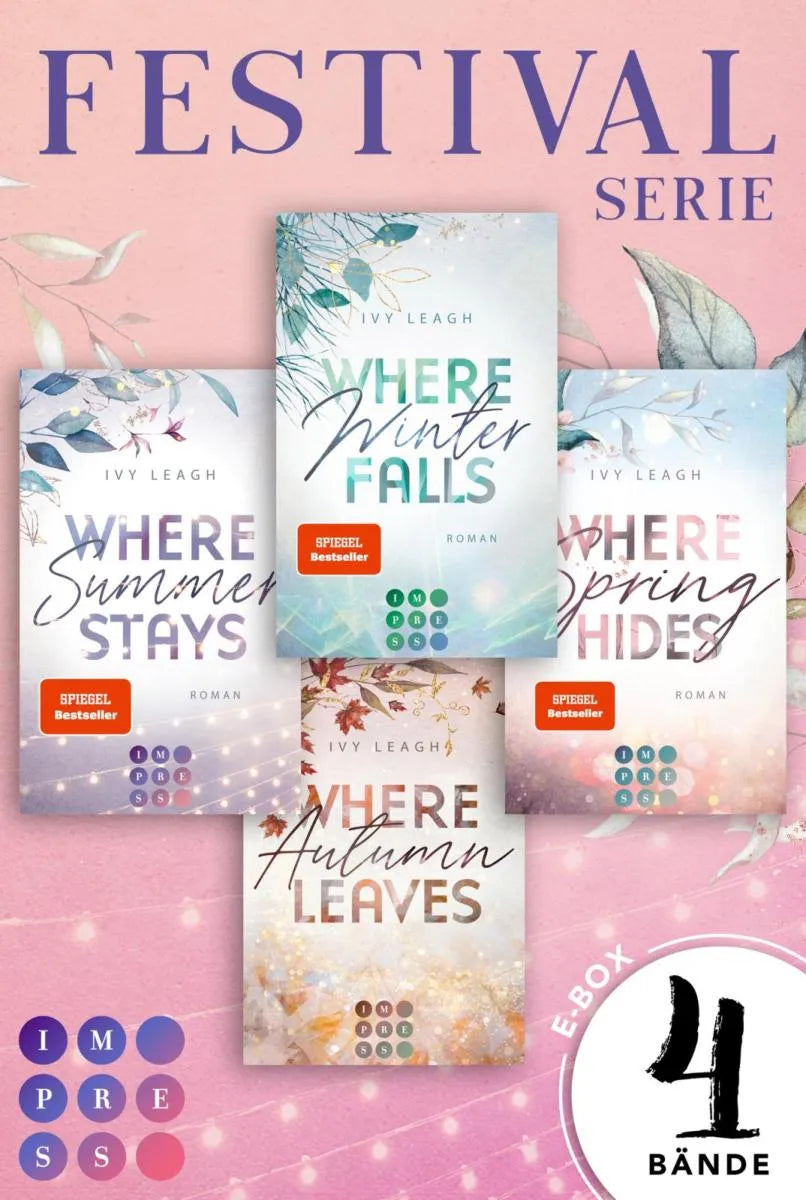 Cover: Festival-Serie: 4 Bände in einem Bundle! (E-Book) von Ivy Leagh