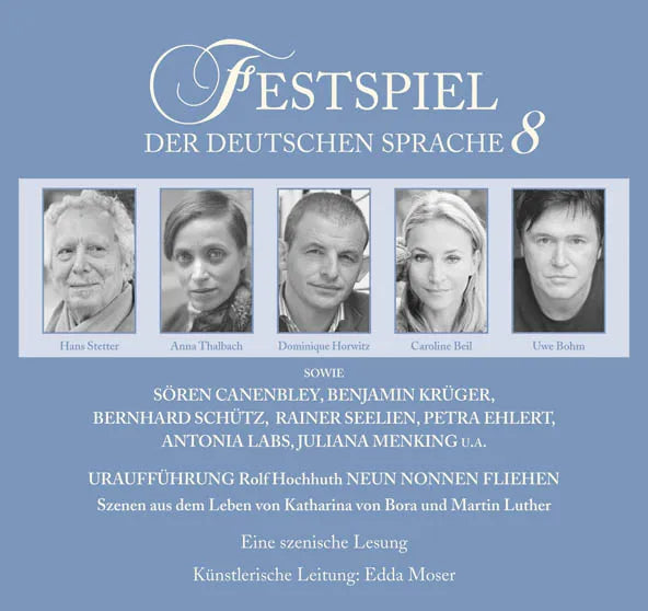 Buchcover von 'Festspiel der deutschen Sprache 8' - Hörbuch (CD) von Rolf Hochhuth