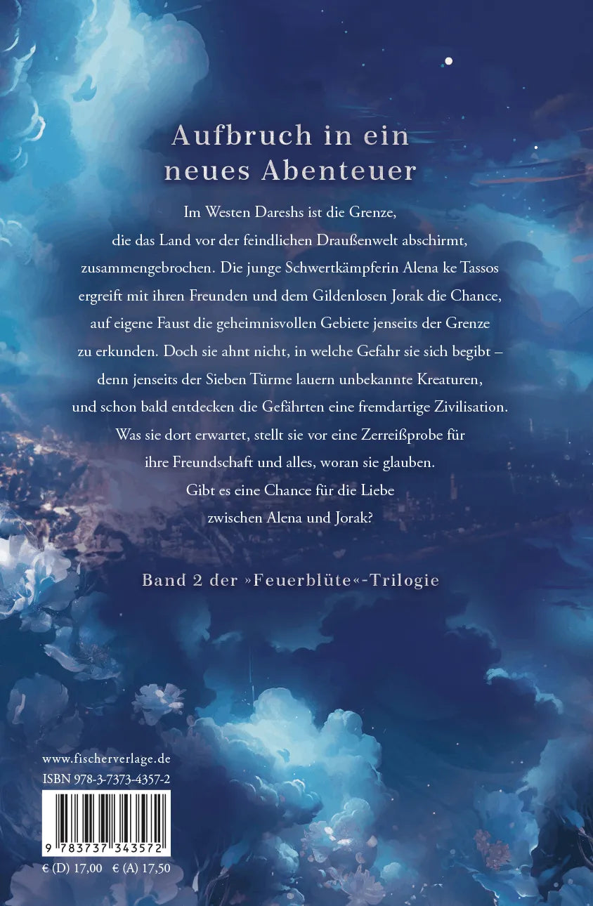 Rückseite: Feuerblüte – Stadt der Wolkentrinker (Hardcover)