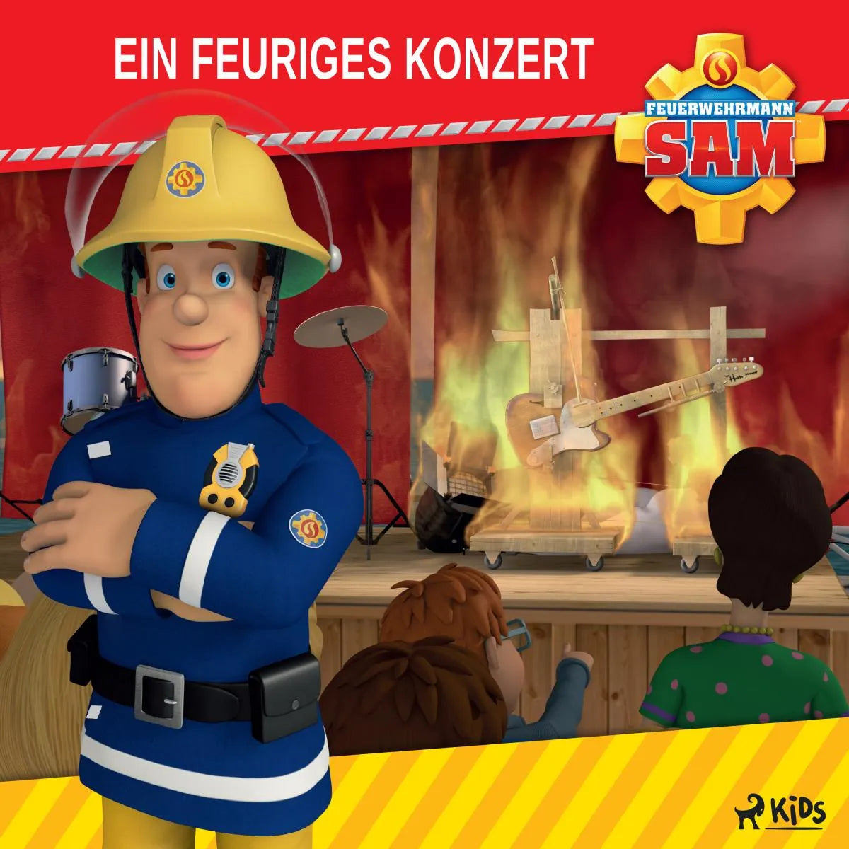 Cover: Feuerwehrmann Sam - Ein feuriges Konzert (Hörbuch Download) von Feuerwehrmann Mattel