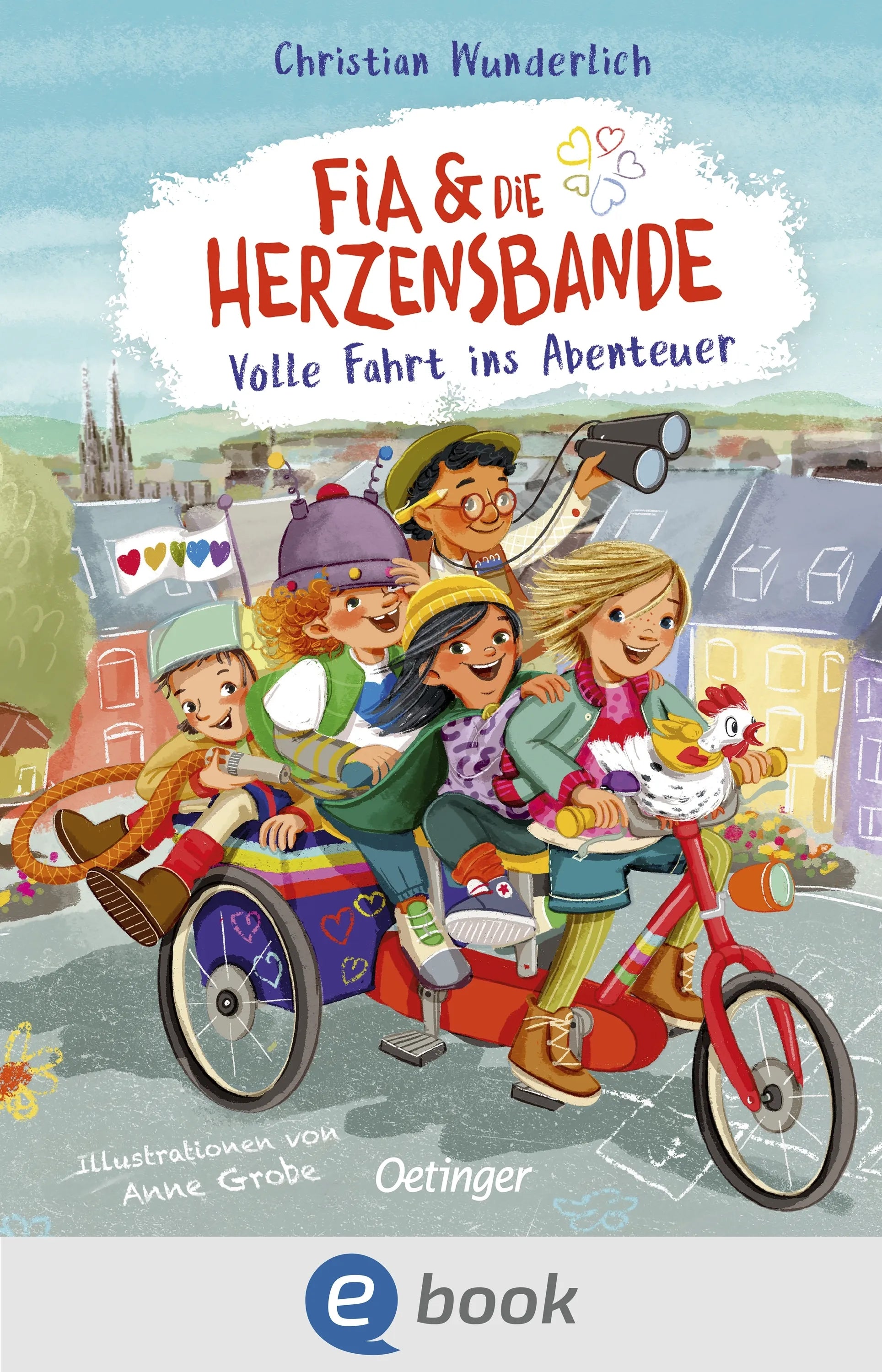 Cover: Fia & die Herzensbande 2. Volle Fahrt ins Abenteuer (E-Book) von Christian Wunderlich