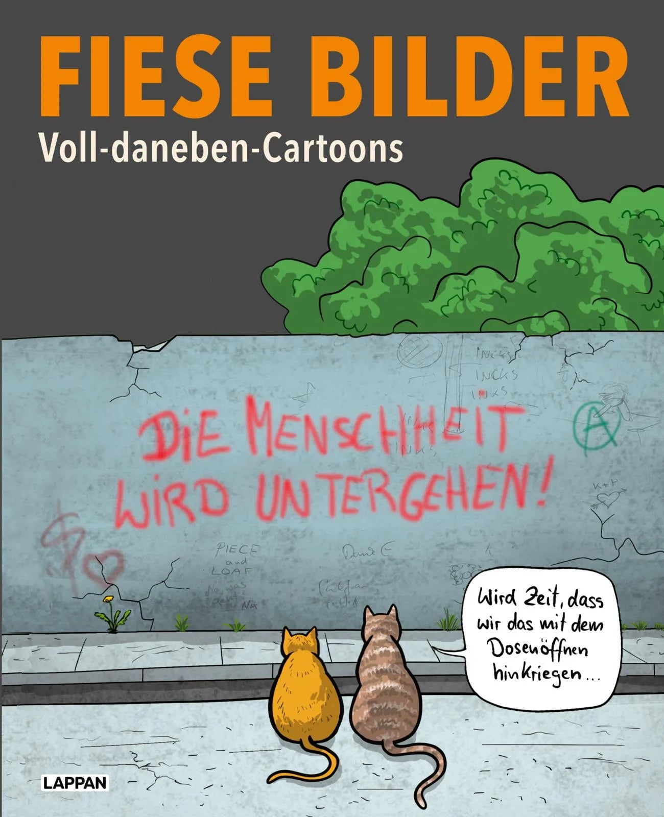Buchcover von 'Fiese Bilder - Voll-daneben-Cartoons' - Taschenbuch von Diverse