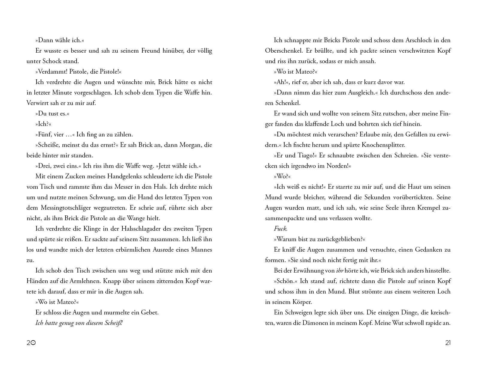 Innenansicht von 'Fight the Demons' - Taschenbuch