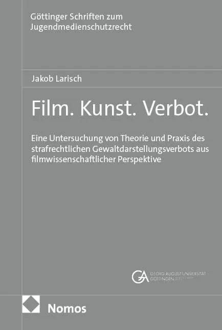 Cover: Film. Kunst. Verbot. (E-Book) von Jakob Larisch