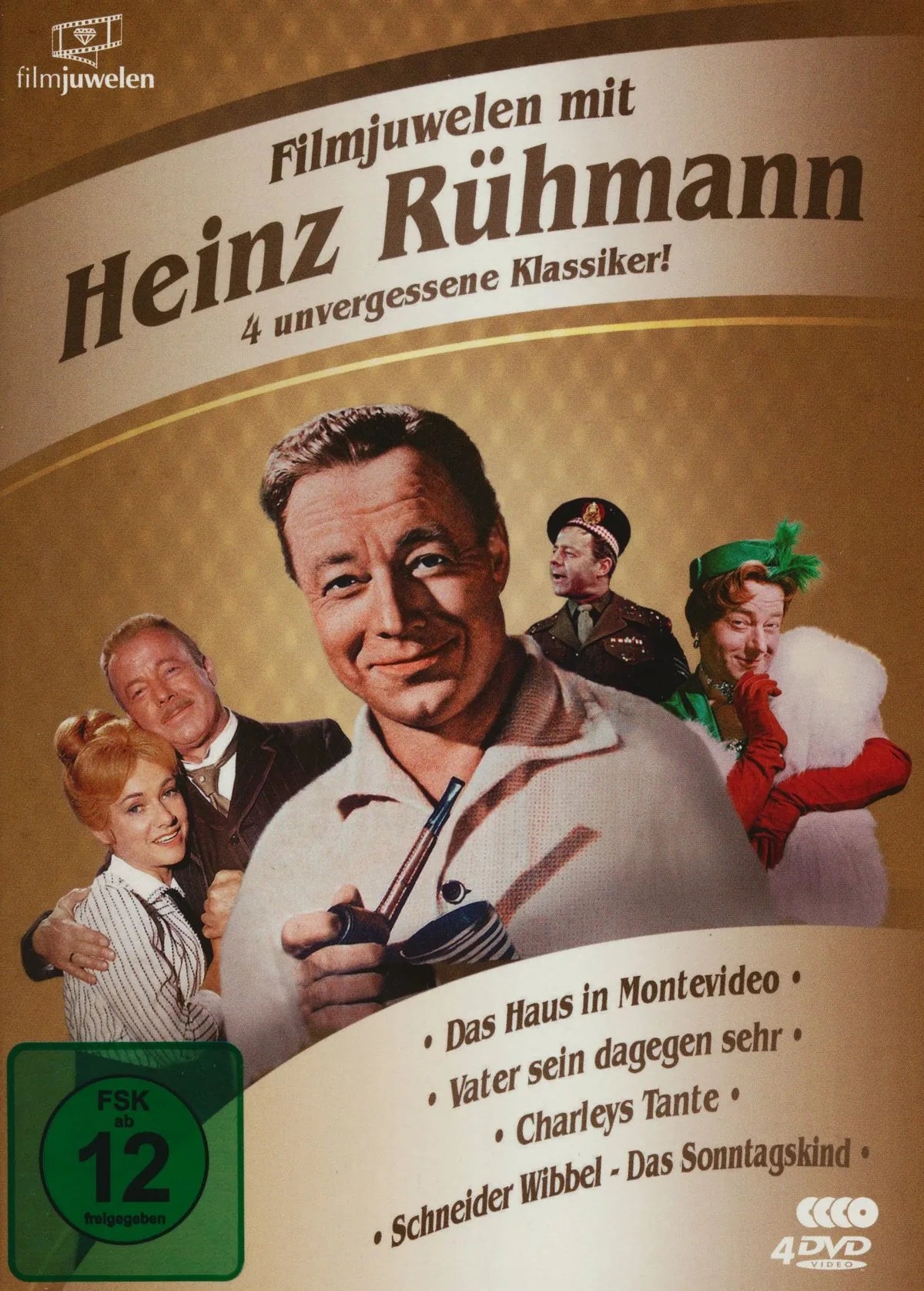 Filmjuwelen mit Heinz Rühmann  [4 DVDs] - DVD