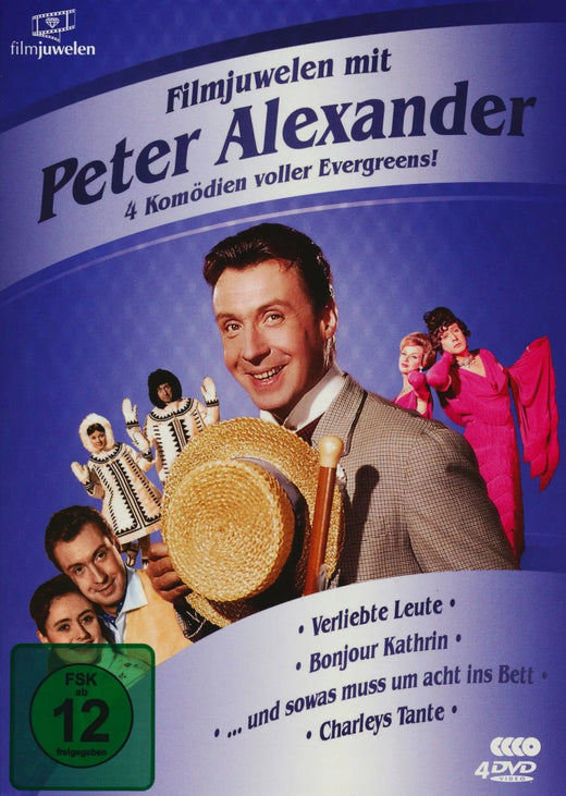 Filmjuwelen mit Peter Alexander [4 DVDs] - DVD