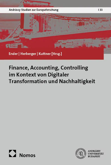 Cover: Finance, Accounting, Controlling im Kontext von Digitaler Transformation und Nachhaltigkeit (E-Book)