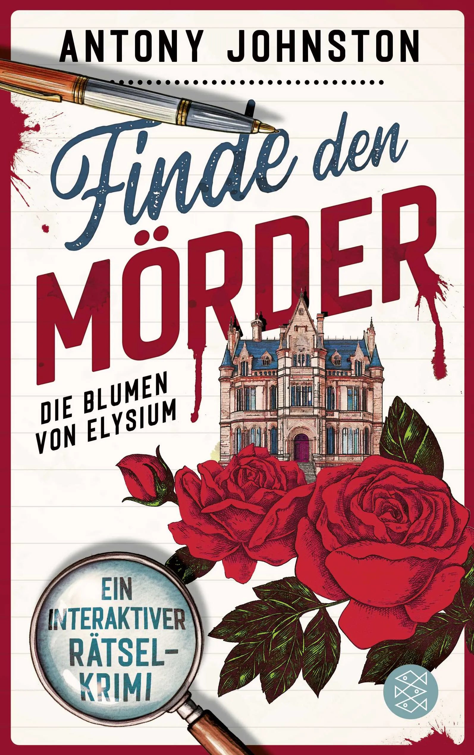 Buchcover von 'Finde den Mörder' - Paperback von Antony Johnston