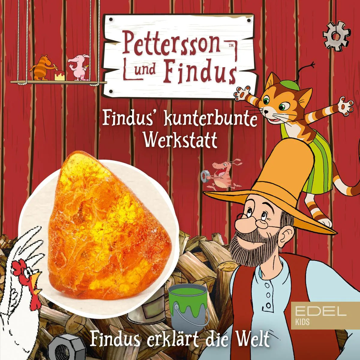 Cover: Findus erklärt die Welt: Findus kunterbunte Werkstatt (Hörbuch Download) von Ishel U. Eichler