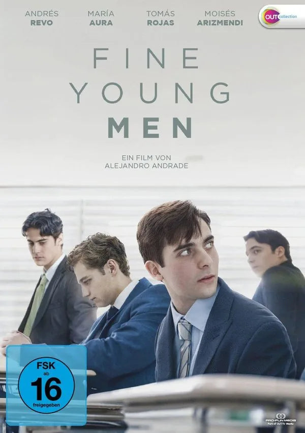 DVD-Cover: FINE YOUNG MEN. Regie: Alejandro Andrade