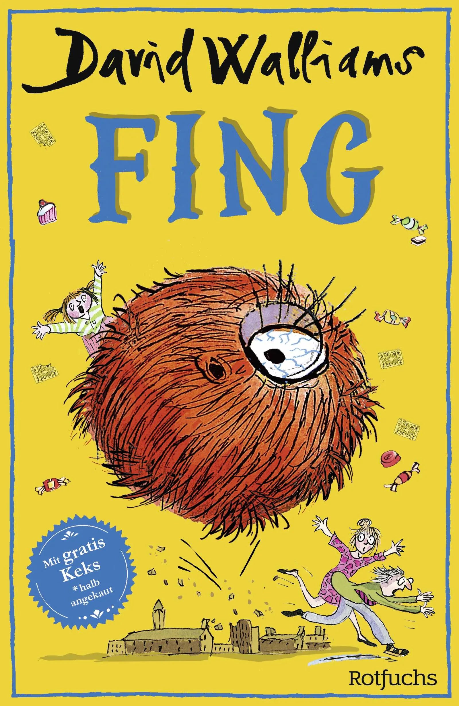 Buchcover von 'FING' - Gebundene Ausgabe von David Walliams