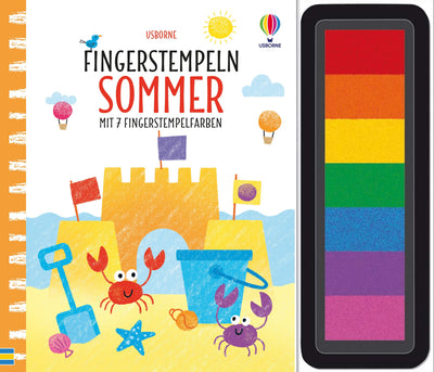 Fingerstempeln: Sommer