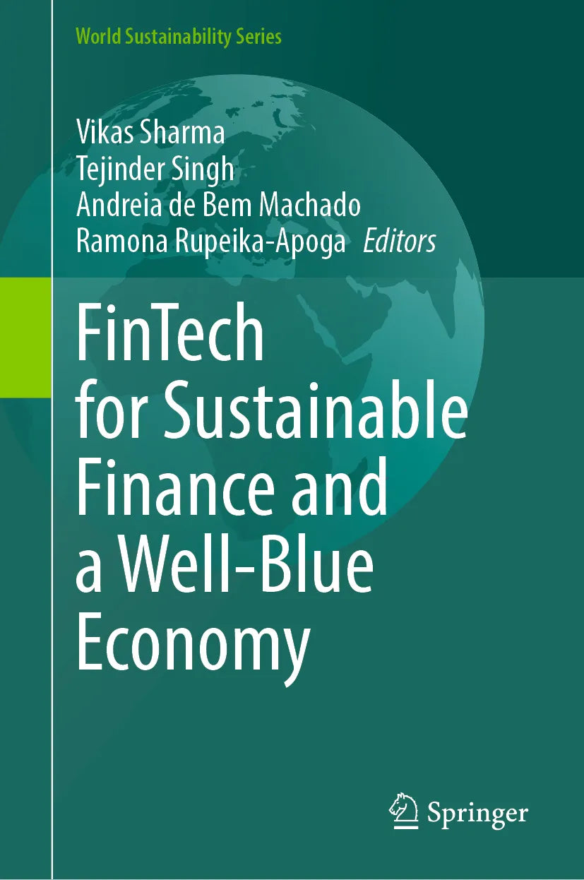 Cover: FinTech for Sustainable Finance and a Well-Blue Economy (E-Book)