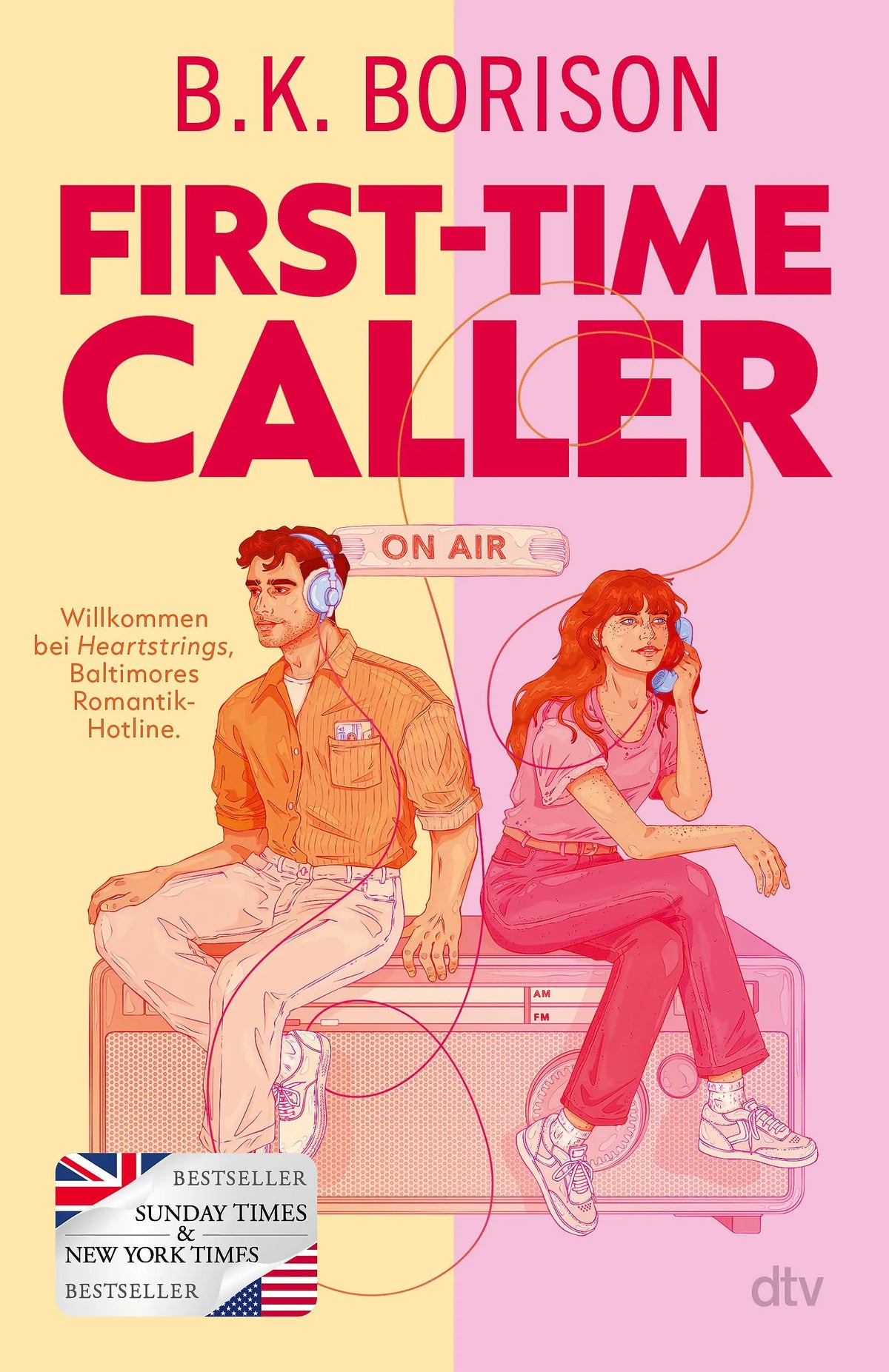 Cover: First-Time Caller (Paperback) von B.K. Borison
