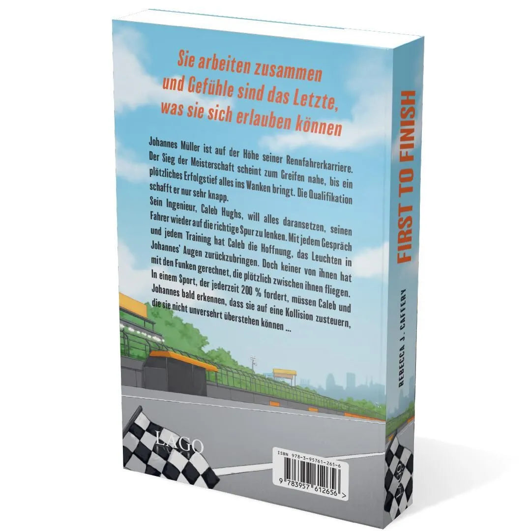 Detailansicht: First to Finish. Der Einsatz war noch nie so hoch (Paperback)