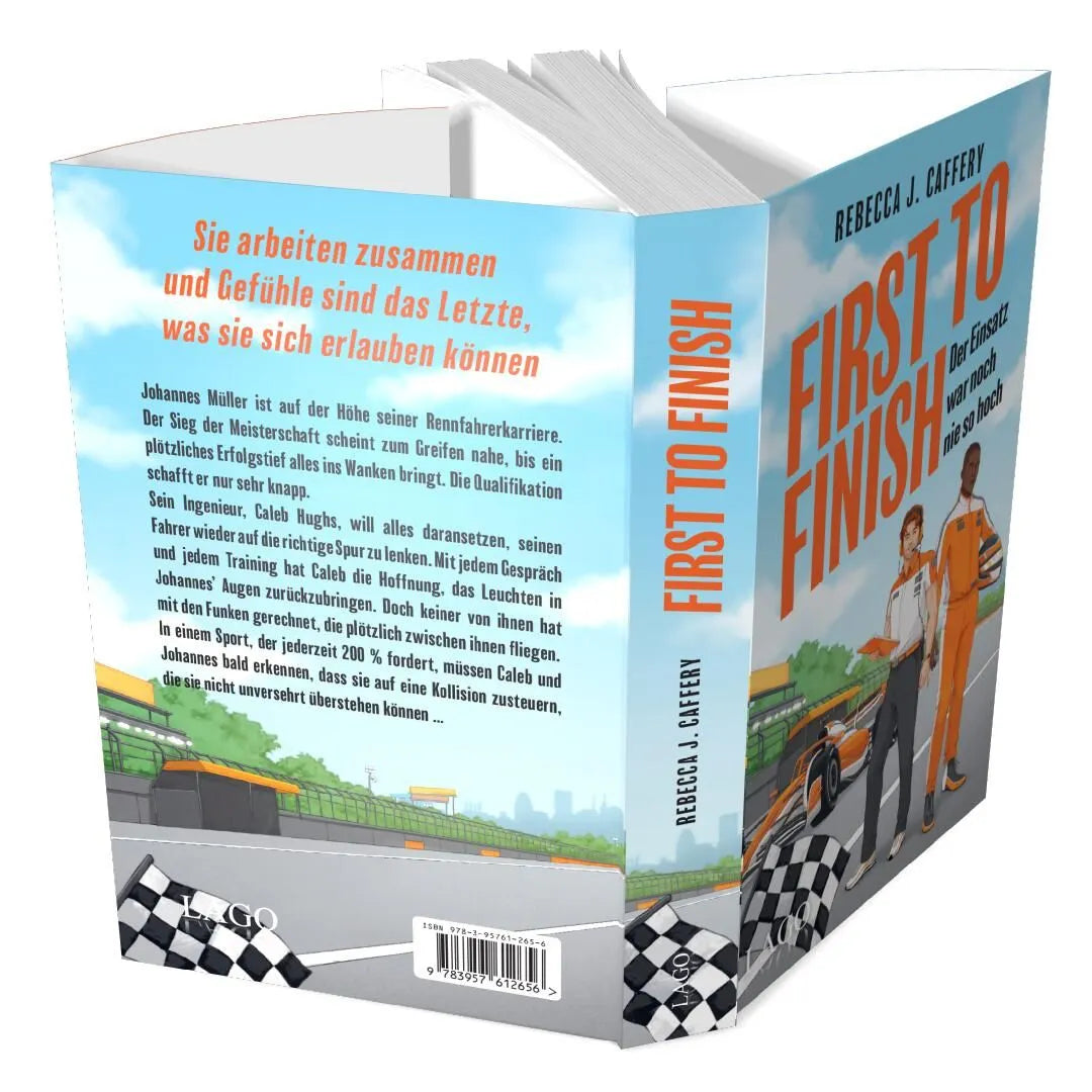 Detailansicht: First to Finish. Der Einsatz war noch nie so hoch (Paperback)