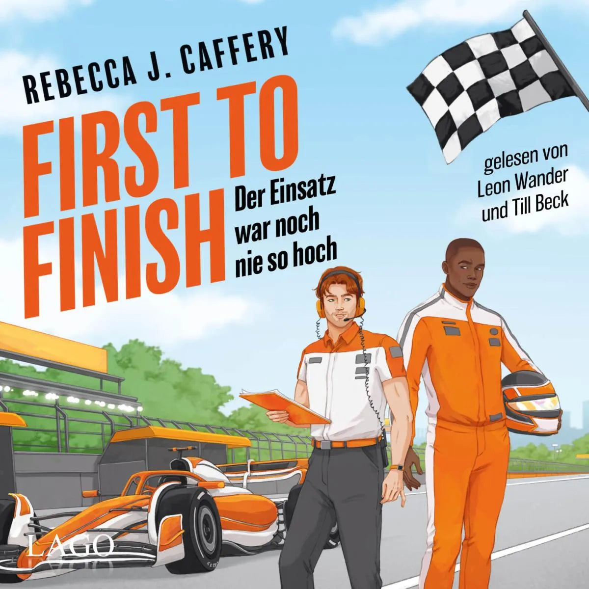 Cover: First to Finish (Hörbuch Download) von Rebecca J. Caffery