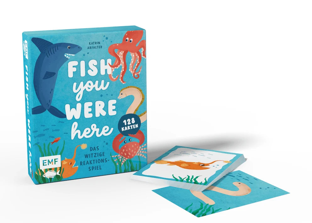 Kartenspiel: Fish you were here – Das witzige Reaktionsspiel – Ansicht
