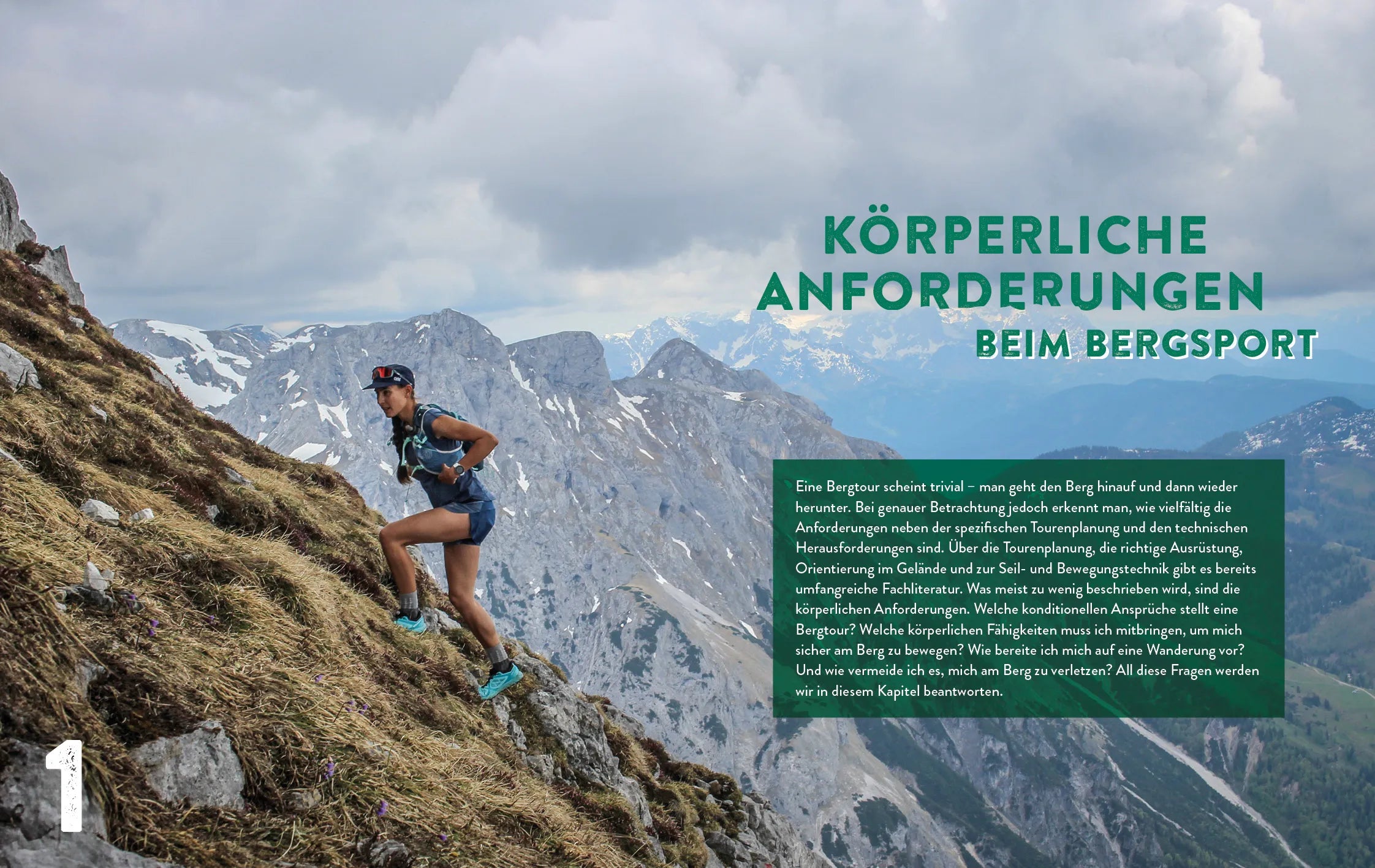 Innenansicht von 'Fit für die Berge' - Taschenbuch