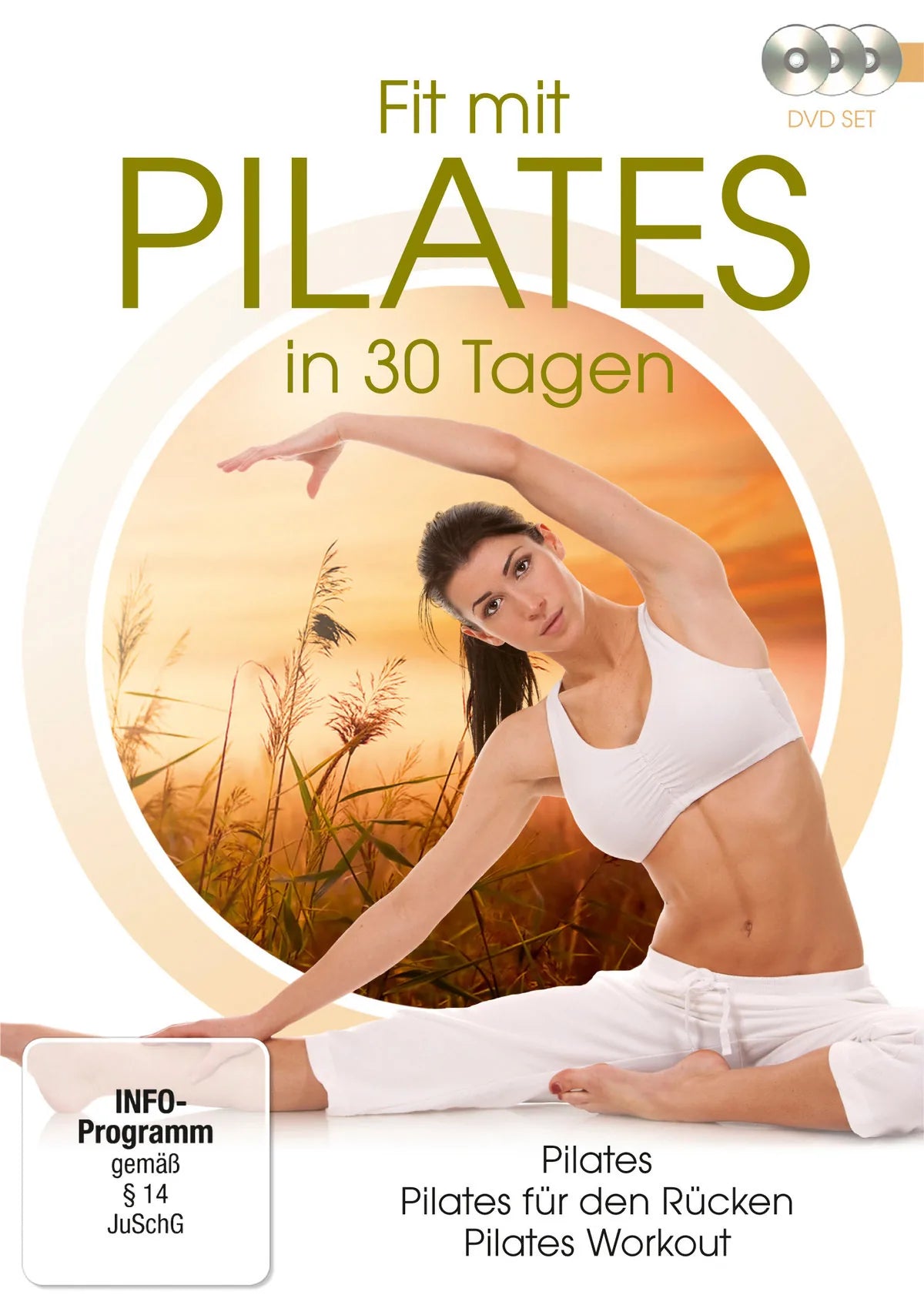 Fit mit Pilates in 30 Tagen  [3 DVDs] - DVD