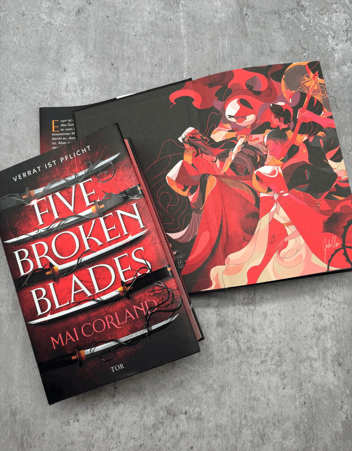 Detailansicht: Five Broken Blades (Hardcover)