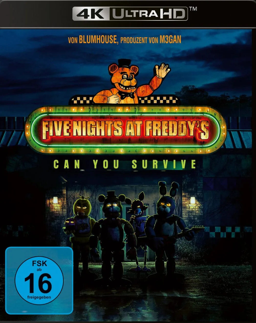 Five Nights at Freddy's - Blu-ray 4K Ultra HD