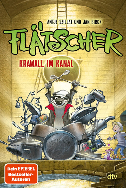 Buchcover von 'Flätscher – Krawall im Kanal' - Gebundene Ausgabe von Antje Szillat