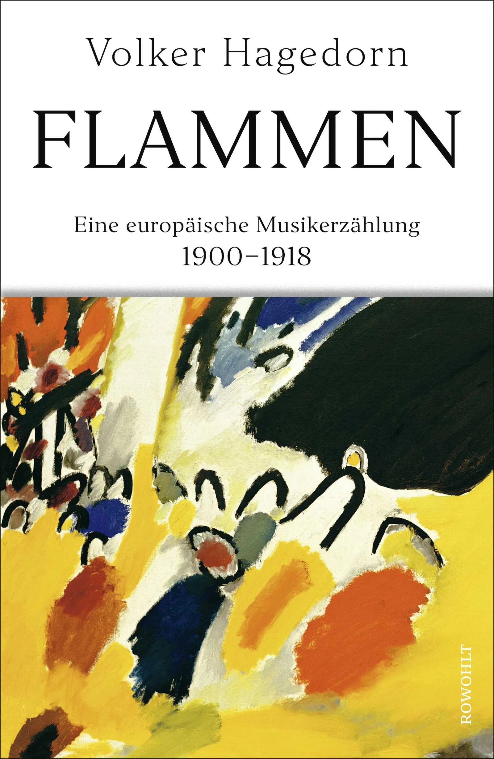 Buchcover von 'Flammen' - Gebundene Ausgabe von Volker Hagedorn