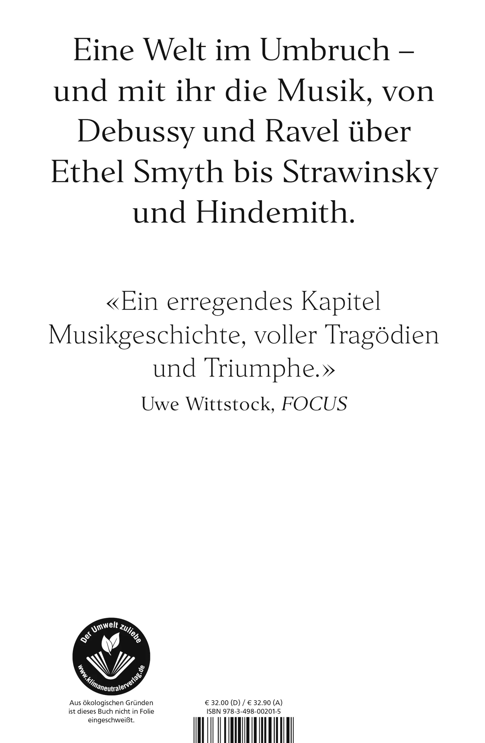 Buchrückseite von 'Flammen' mit Klappentext - Gebundene Ausgabe