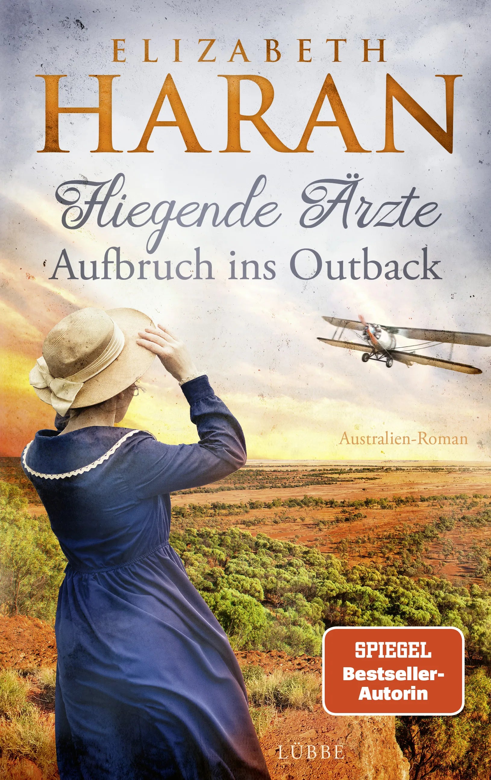 Buchcover von 'Fliegende Ärzte - Aufbruch ins Outback' - Gebundene Ausgabe von Elizabeth Haran