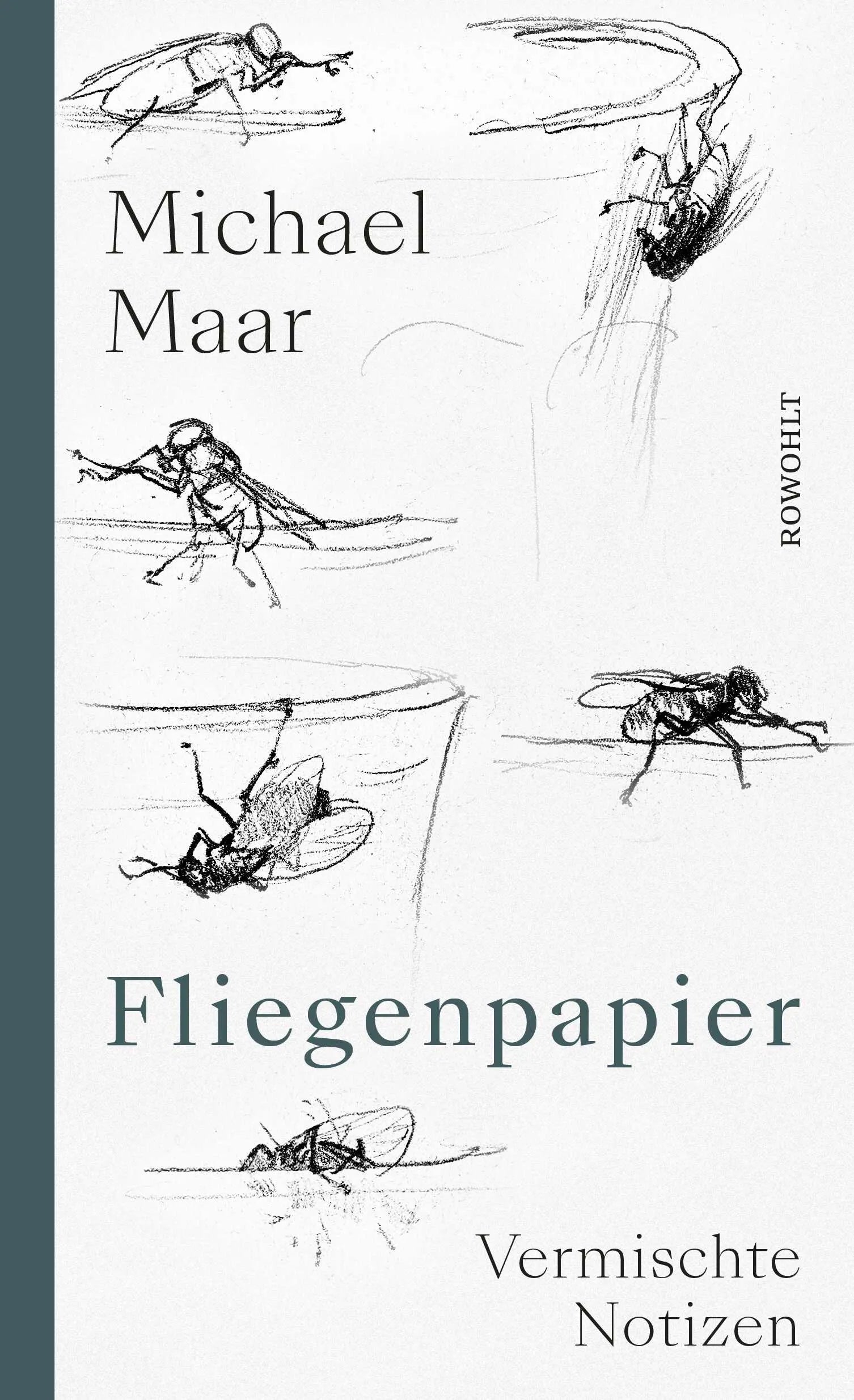 Buchcover von 'Fliegenpapier' - Gebundene Ausgabe von Michael Maar
