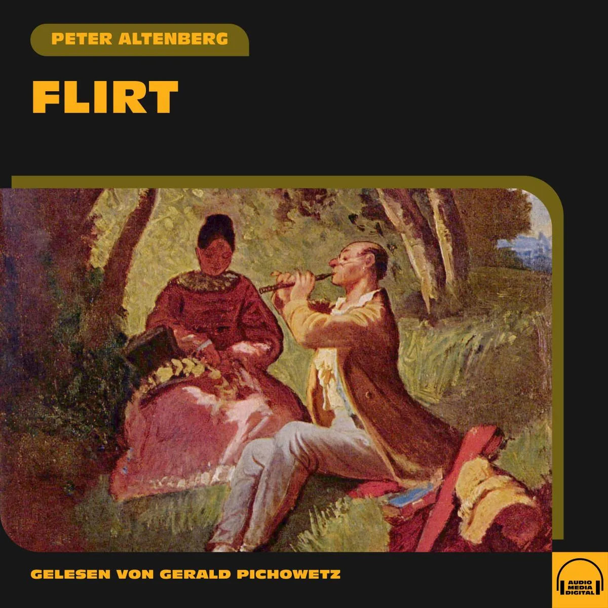 Cover: Flirt (Hörbuch Download) von Peter Altenberg