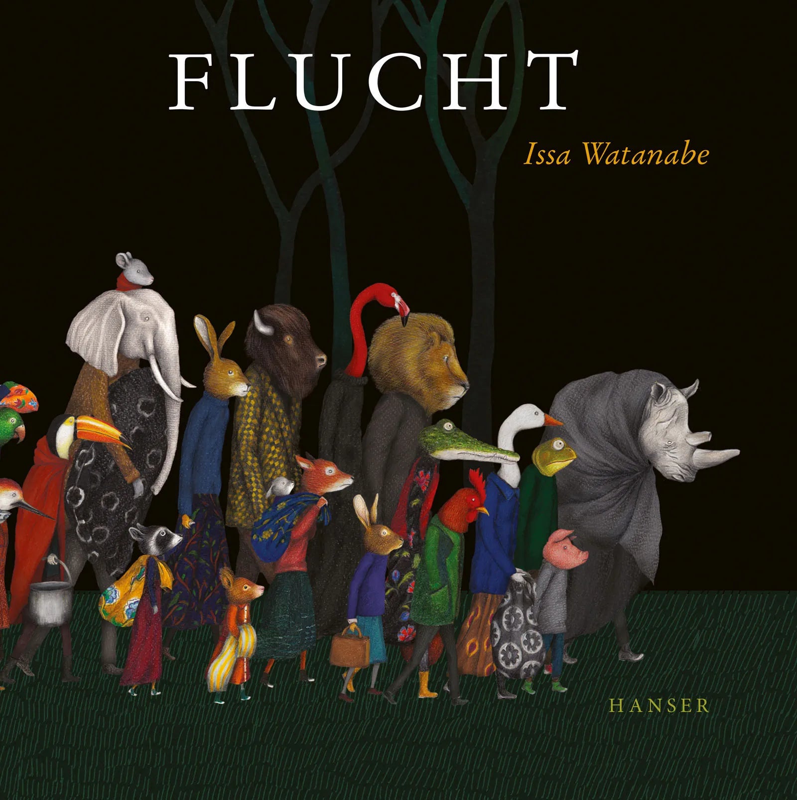 Buchcover von 'Flucht' - Gebundene Ausgabe von Issa Watanabe
