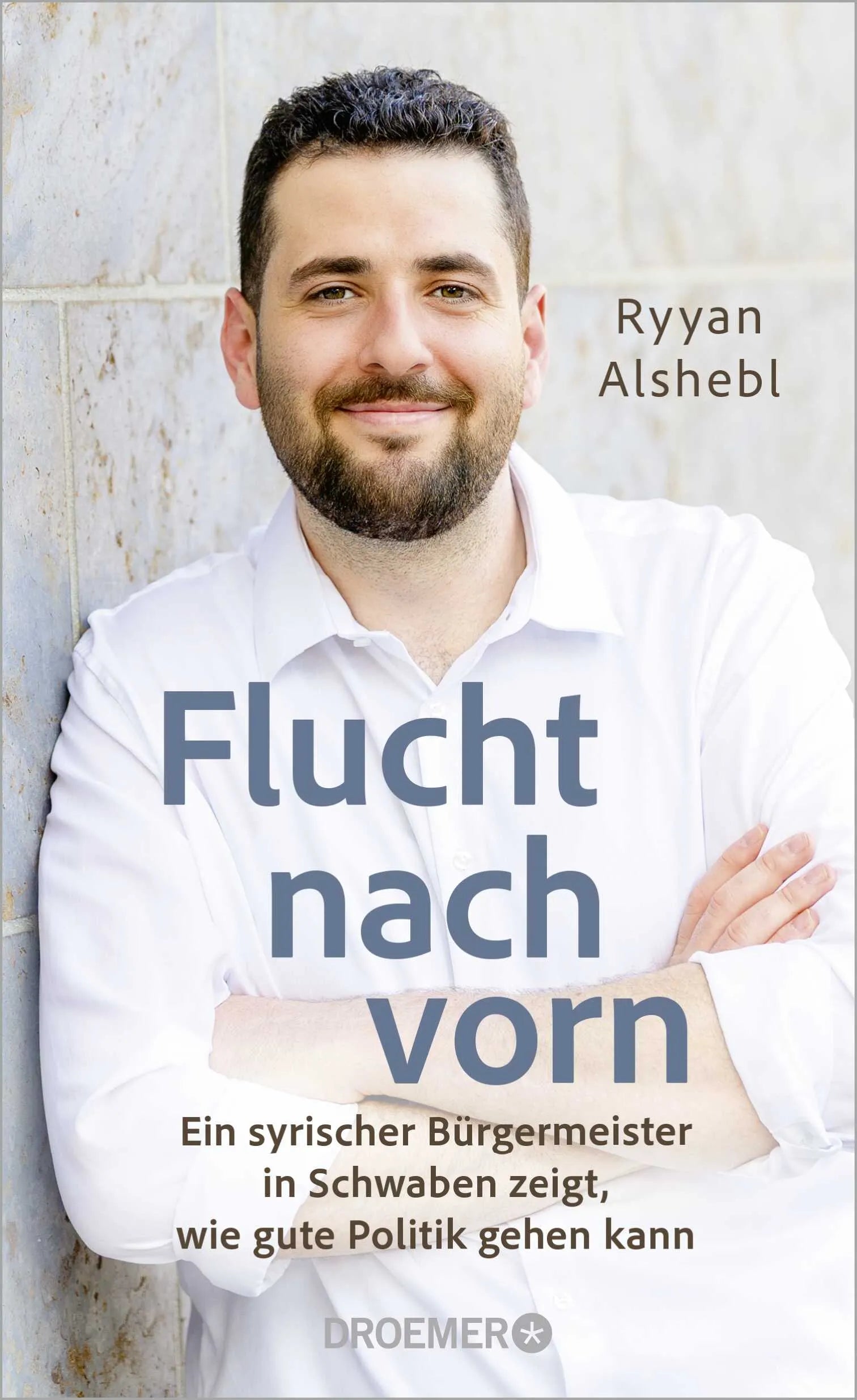 Buchcover von 'Flucht nach vorn' - Gebundene Ausgabe von Ryyan Alshebl