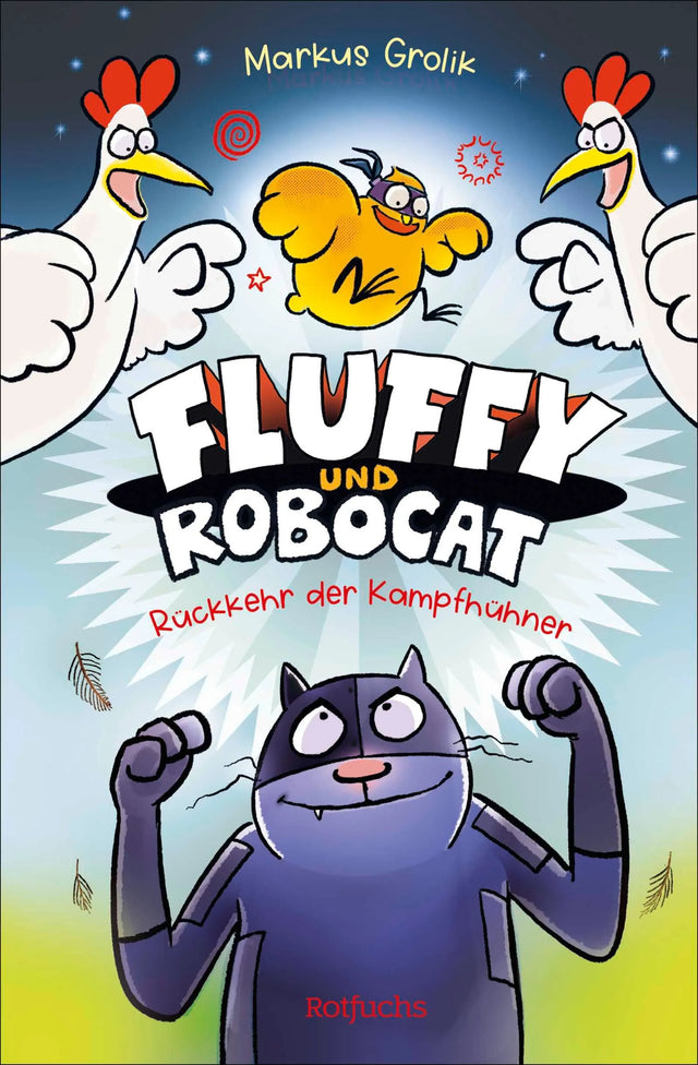 Cover: Fluffy und Robocat (Hardcover) von Markus Grolik